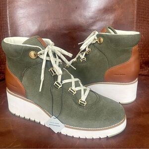 NWT Cole Haan Grandexplore City Waterproof Wedge Boots
Size 10.5